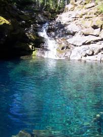 Wasserf&auml;lle auf dem Trailritt