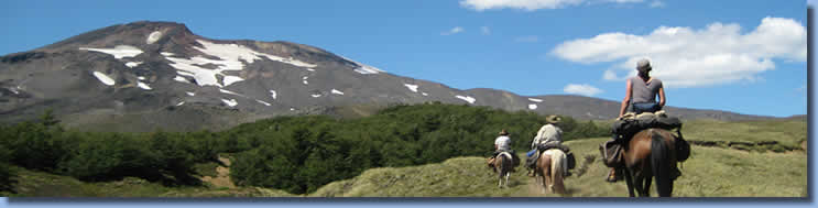 Great landscape, on the Crossing the Andes on Horseback in Northern patagonia Trail