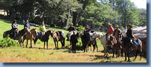 On horseback Chile Argentina,  testimonial phil
